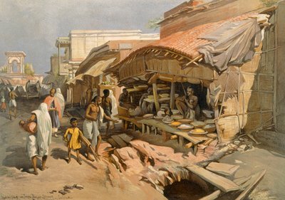 Native Shop in a Calcutta Bazaar, from 